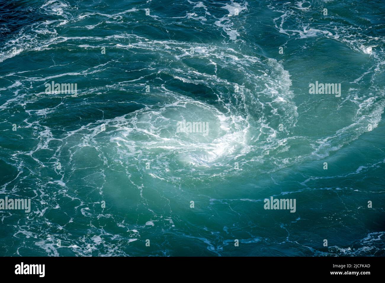 Norway, Nordland, water vortex in the sea Stock Photo Alamy