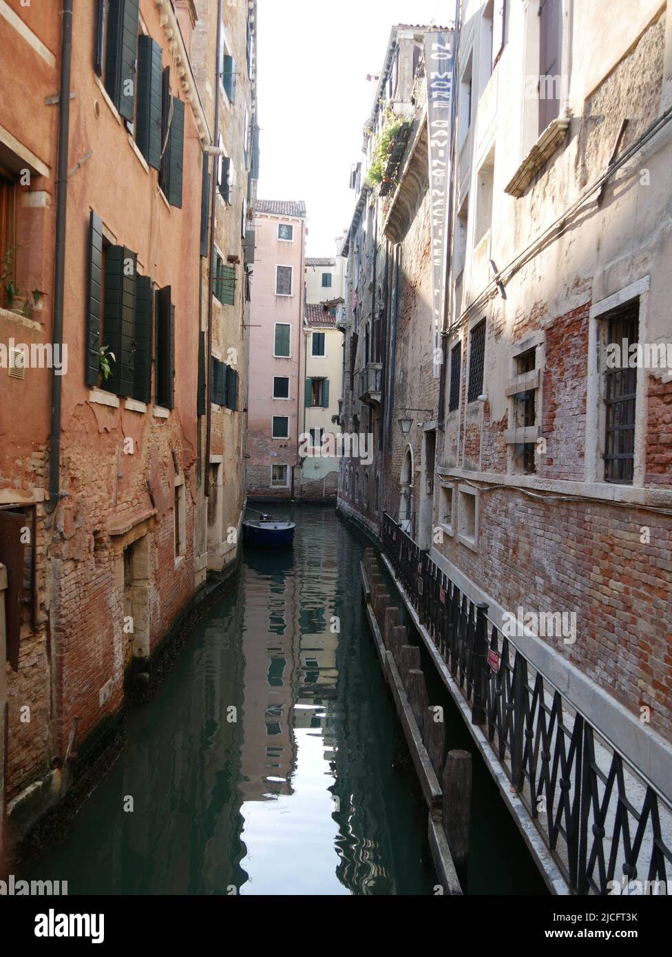 Venezia e la sua laguna sono Patrimonio Mondiale UNESCO.  Venezia si sviluppa su 118 isolette. Stock Photo