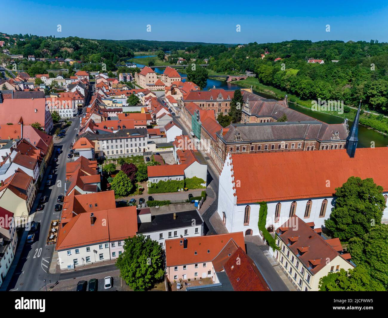 Castle in Grimma Stock Photo