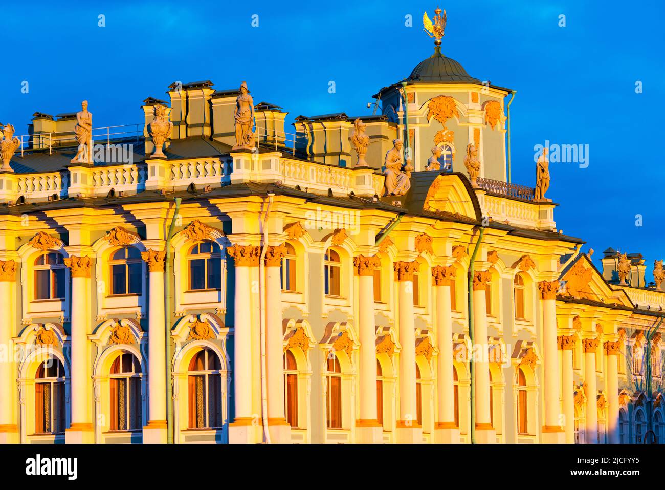 Winter Palace, The State Hermitage Museum, Saint Petersburg, Russia Stock Photo