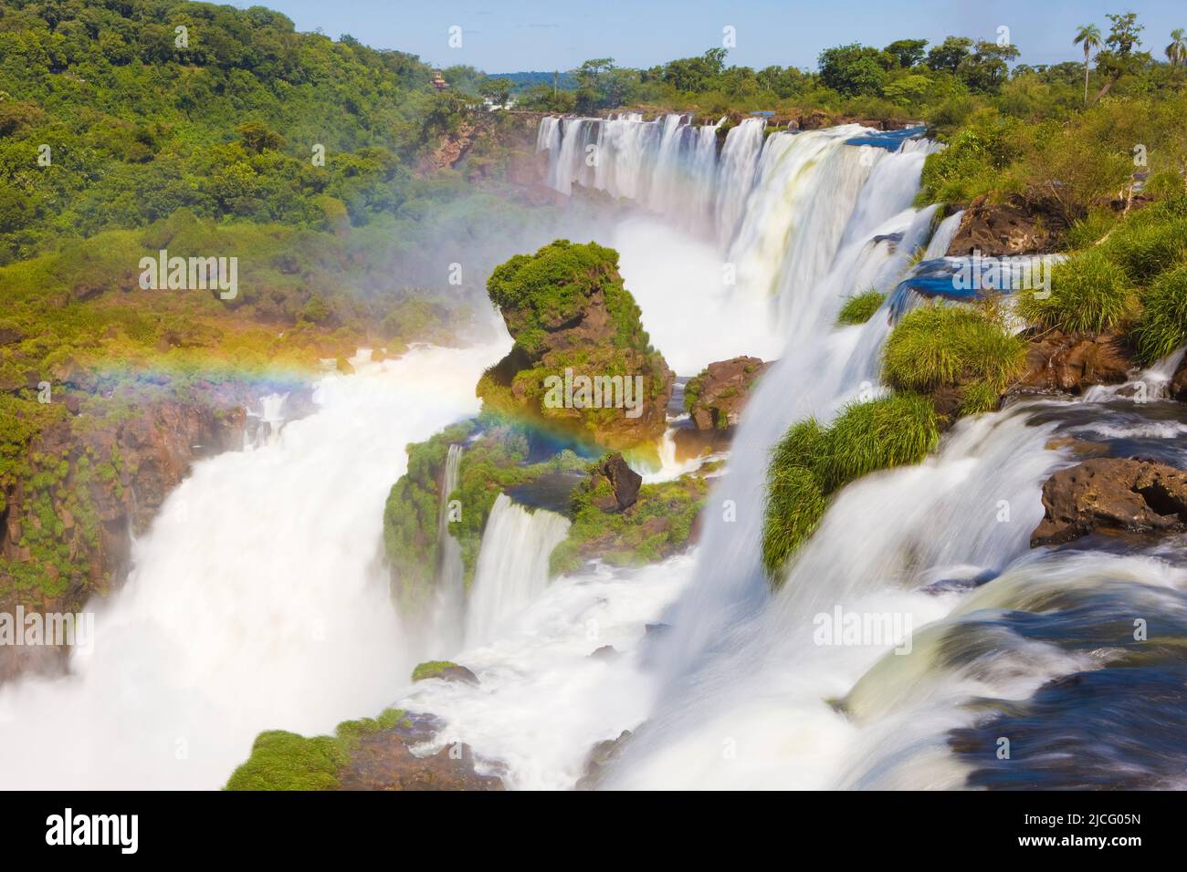 Iguazu Falls, Iguazu Falls National Park, Misiones, Argentina Stock Photo