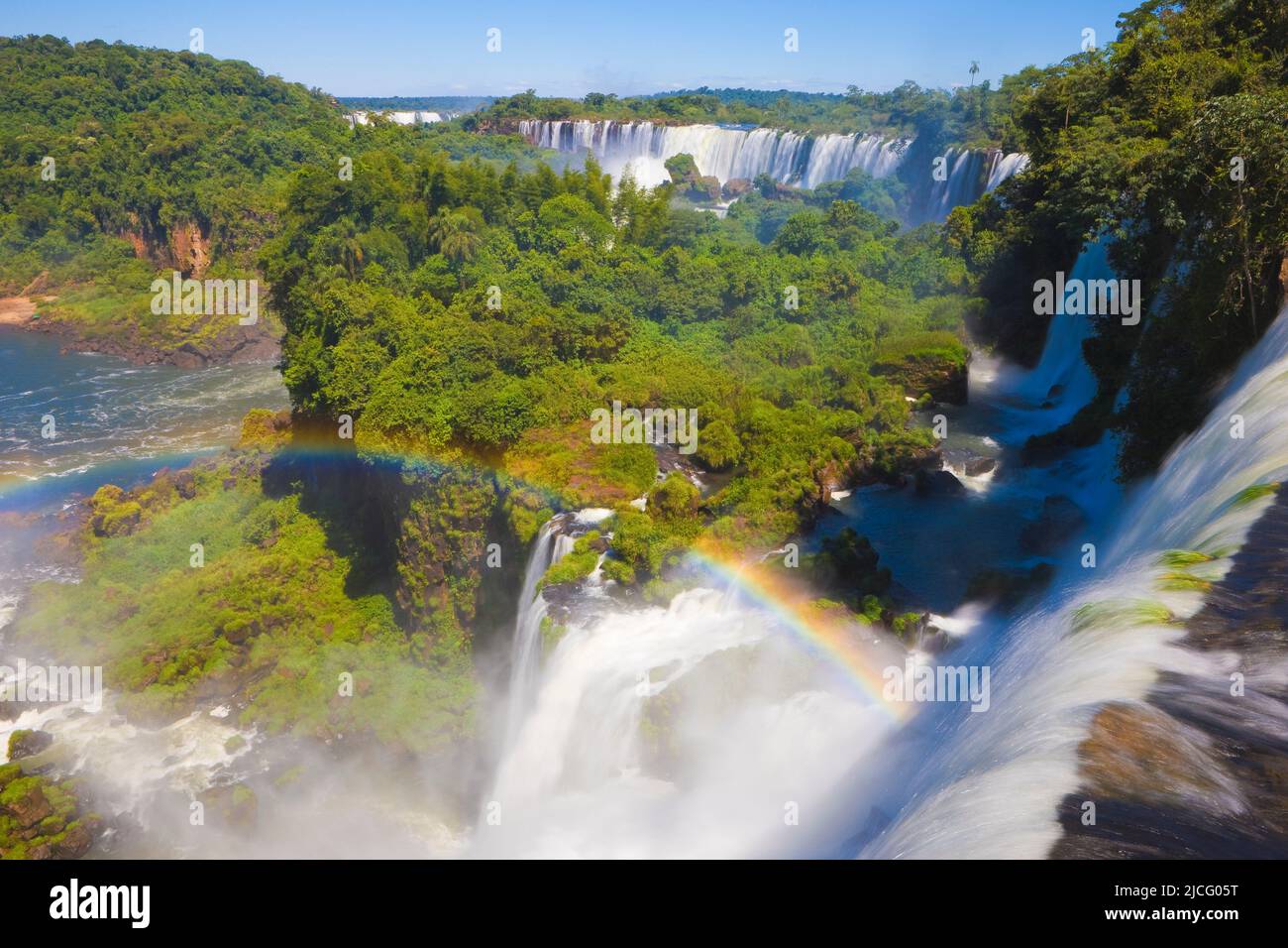 Iguazu Falls, Iguazu Falls National Park, Misiones, Argentina Stock Photo