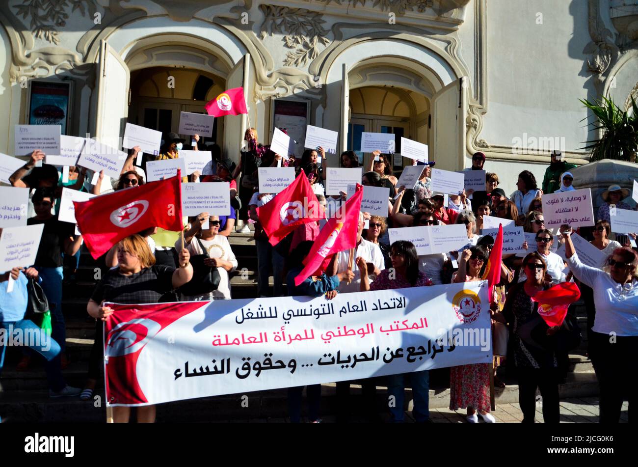 Tunis, Tunisia. 10th June, 2022. Tunis, Tunisia. 10 June 2022