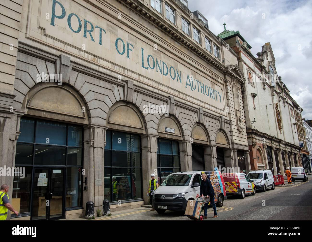 Port of London Authority building, Charterhouse Street, Smithfield, London Stock Photo