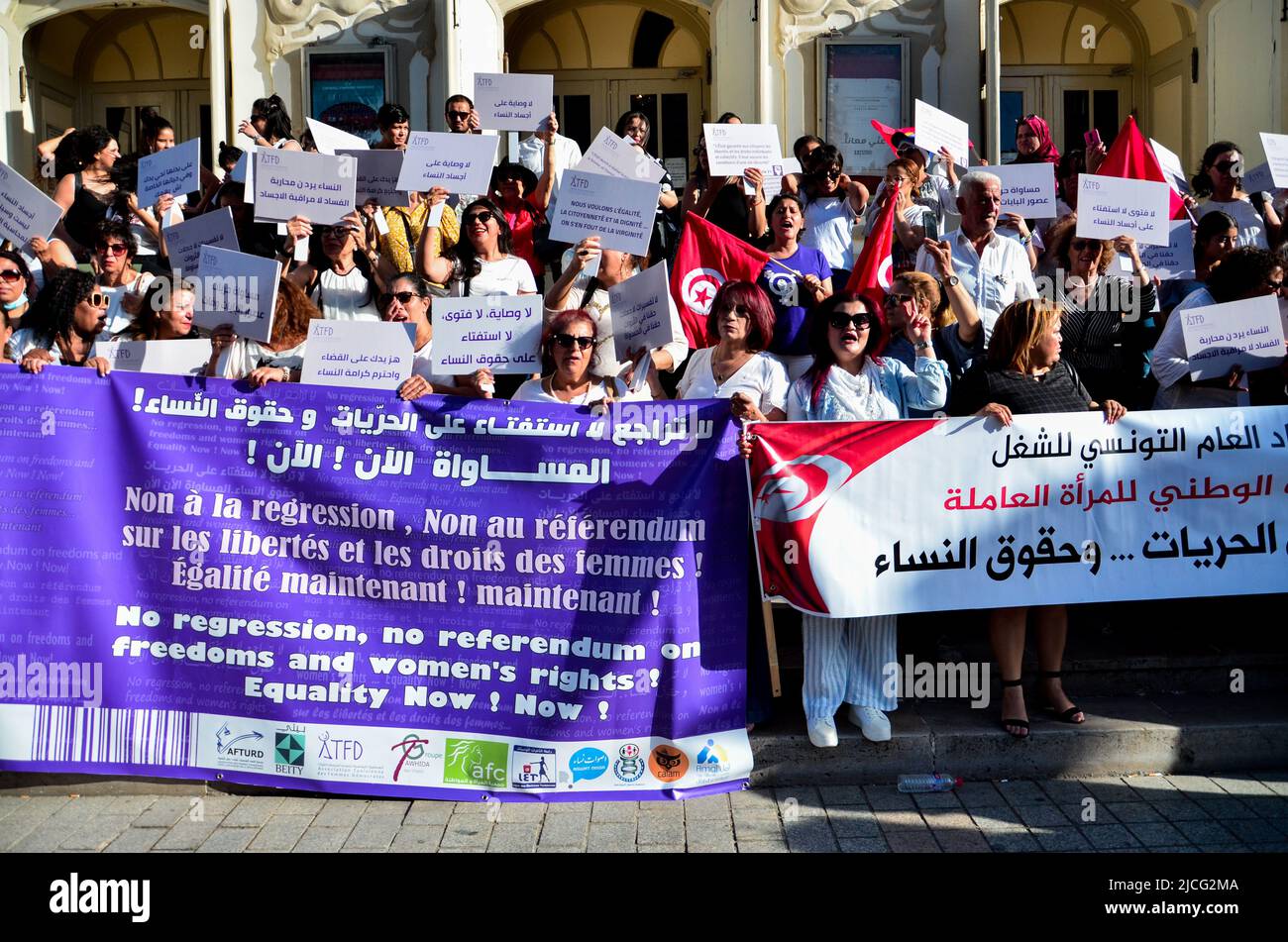 Tunis, Tunisia. 10th June, 2022. Tunis, Tunisia. 10 June 2022
