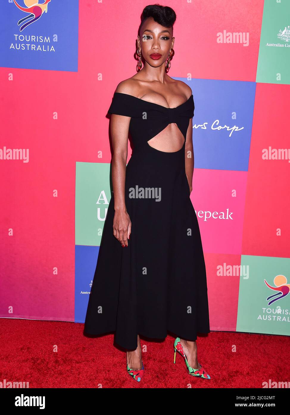 LOS ANGELES, CALIFORNIA, USA - JUNE 11: Australian actress Charmaine