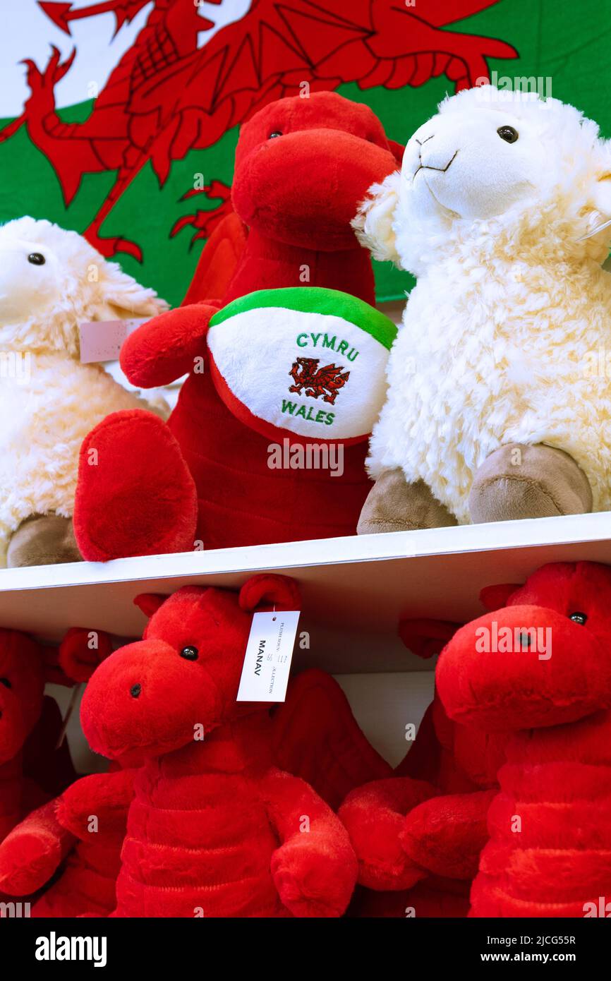 Llandudno. Welsh souvenirs. Gift shop. UK Stock Photo Alamy
