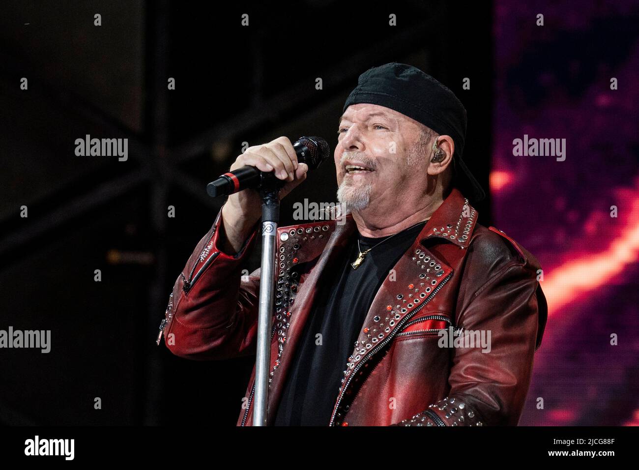 Italian singer, Vasco Rossi performs live on stage at Circo Massimo in ...