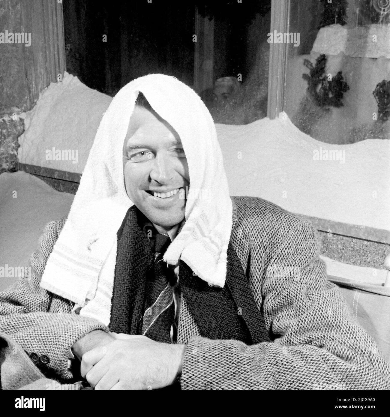 JAMES STEWART in IT'S A WONDERFUL LIFE (1946), directed by FRANK CAPRA