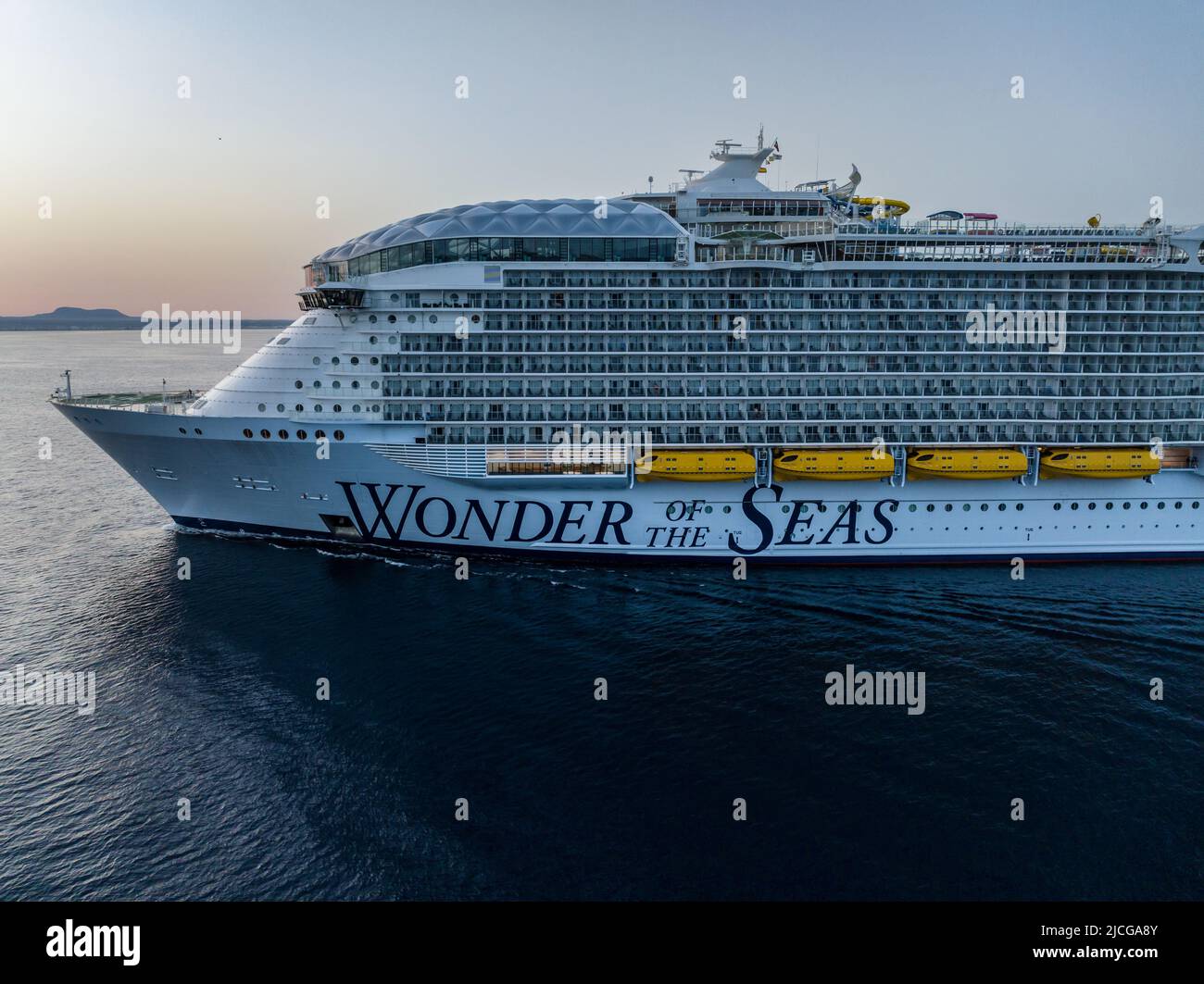 Wonder Of The Seas Cruise Ship By Royal Caribbean The Biggest Cruise