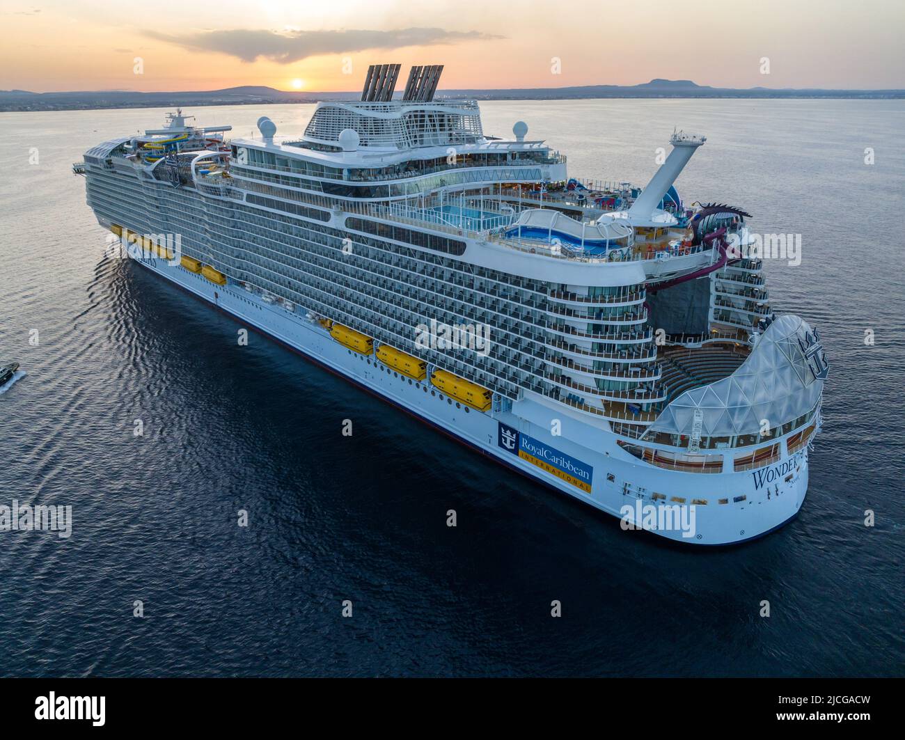 Wonder Of The Seas Cruise Ship By Royal Caribbean The Biggest Cruise