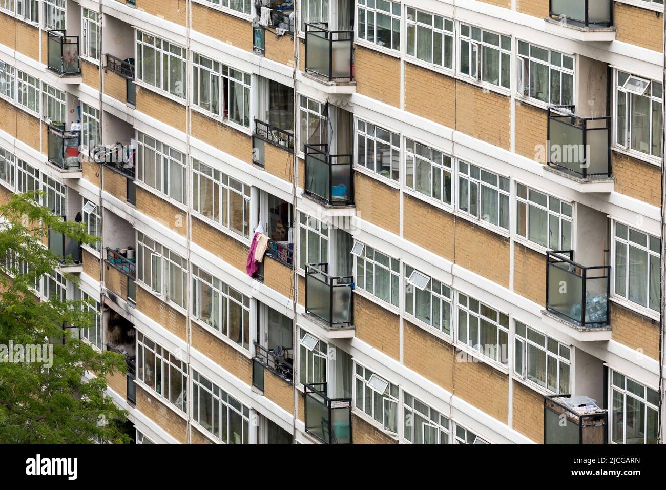 A general view of Churchill Gardens, a council estate, in Pimlico