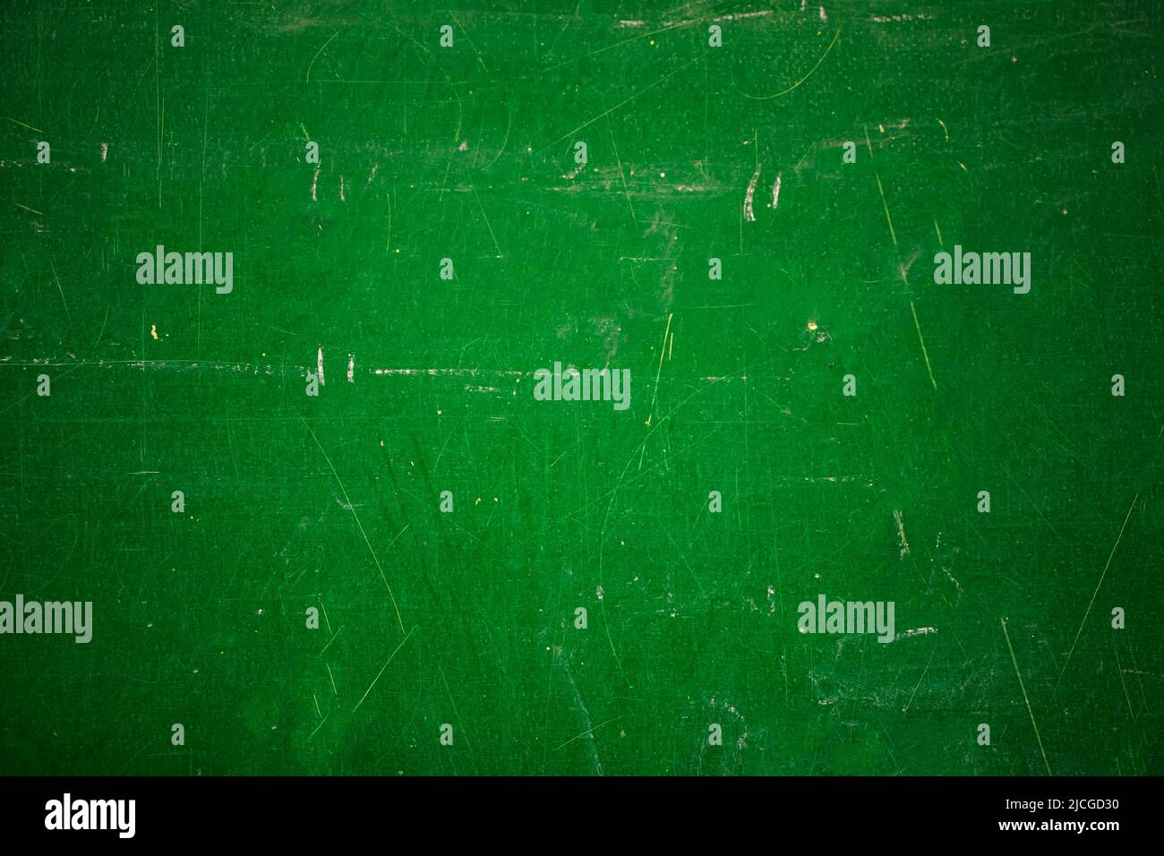 Green school board with scratches and scuffs Stock Photo - Alamy