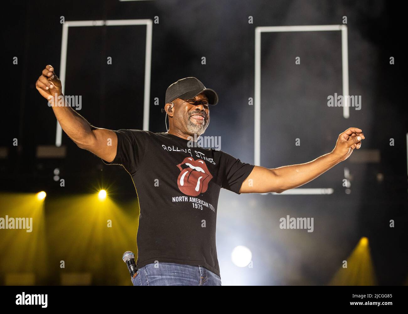 Darius Rucker performs during day 1 of CMA Fest 2022 at Nissan Stadium