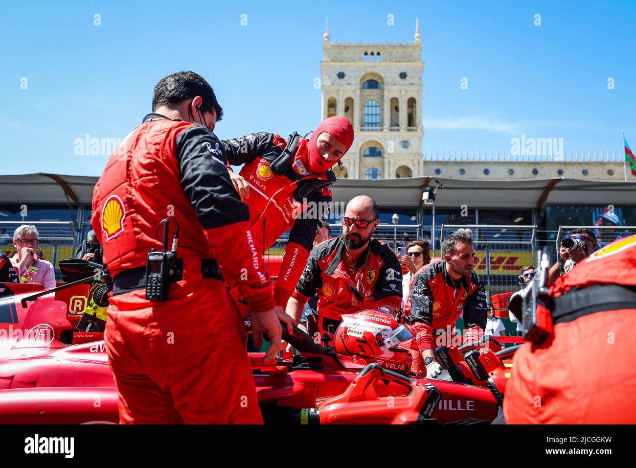 Baku, Azerbaijan 12/06/2022, LECLERC Charles (mco), Scuderia Ferrari