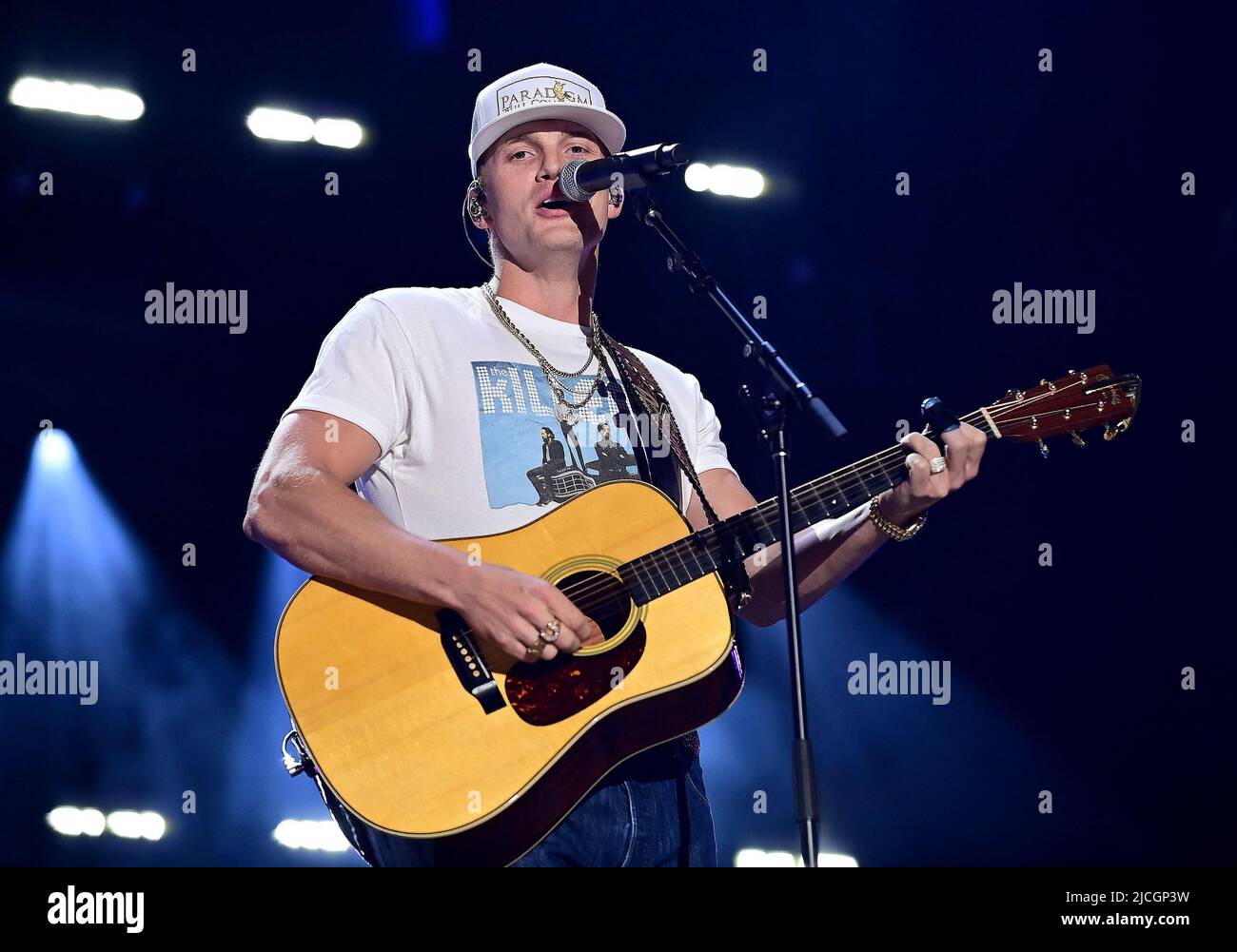 12 June 2022 Nashville, Tennessee Parker McCollum. 2022 CMA Fest