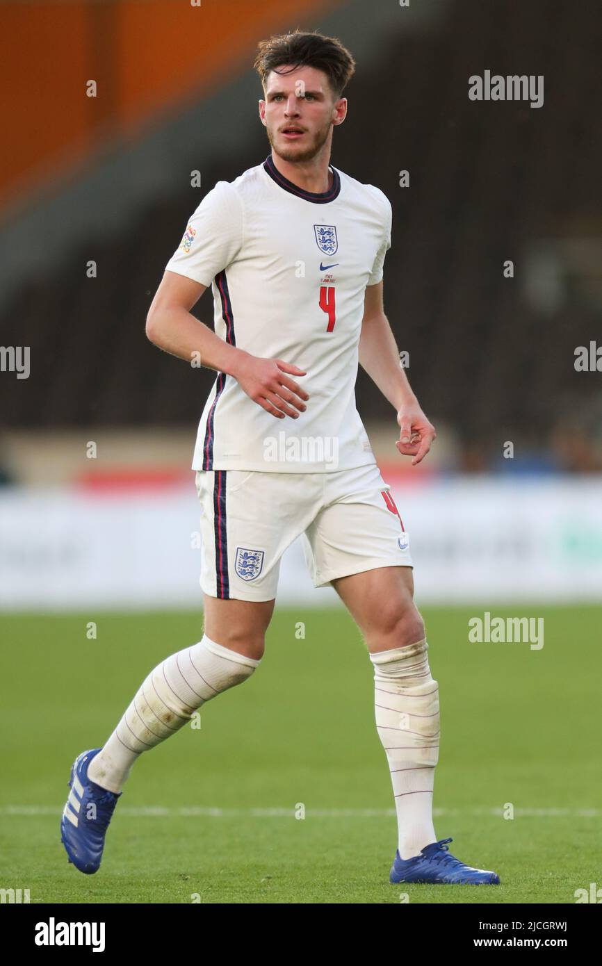 DECLAN RICE, ENGLAND and WEST HAM UNITED FC, 2022 Stock Photo