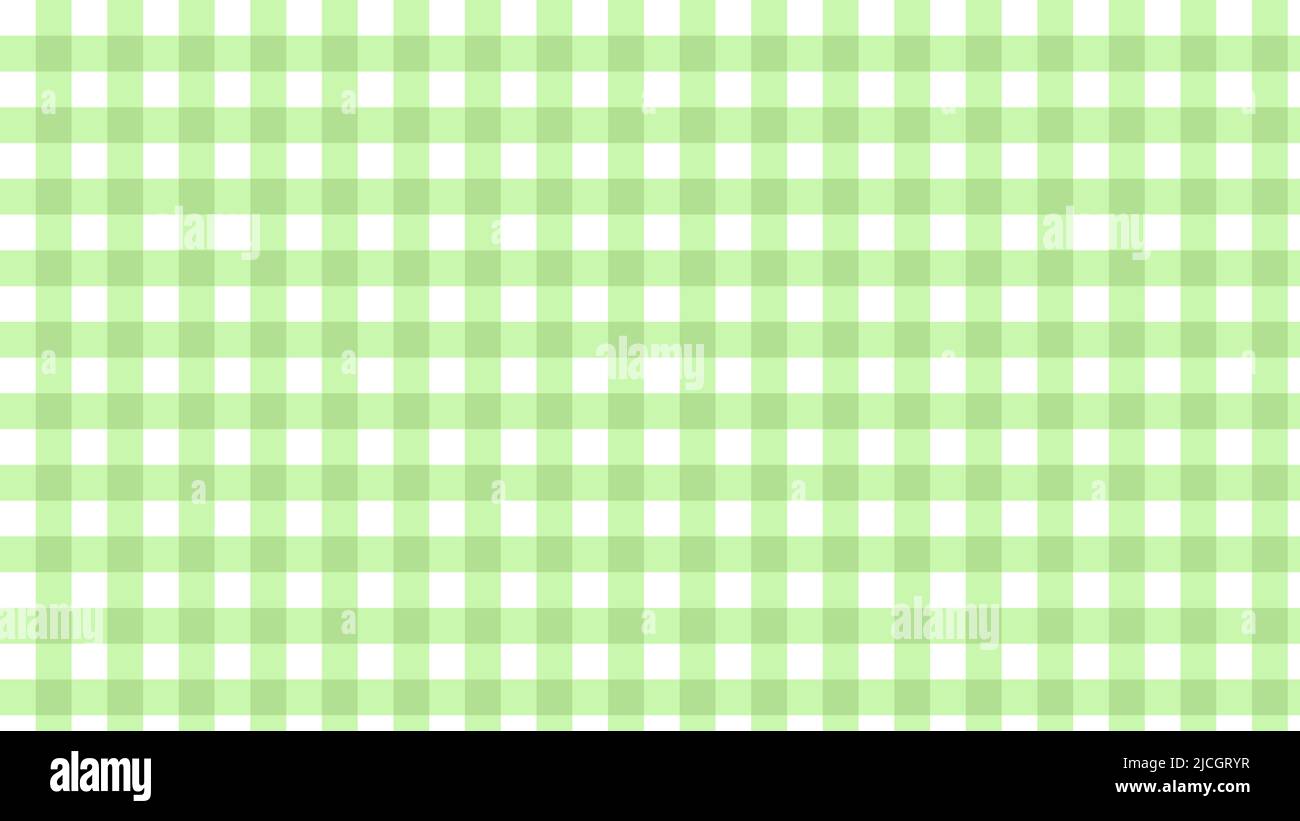 aesthetic cute pastel green gingham, checkerboard, plaid, tartan pattern  background illustration, perfect for wallpaper, backdrop, postcard,  backgroun Stock Photo - Alamy