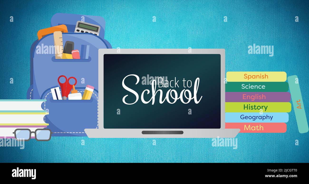 School subjects icon hi-res stock photography and images - Alamy