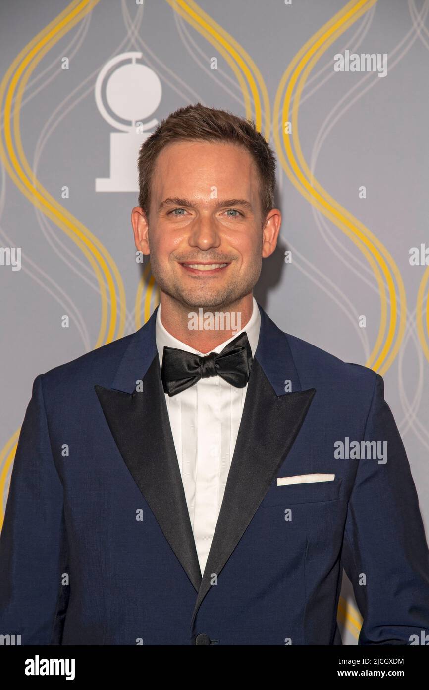 NEW YORK, NEW YORK JUNE 12 Patrick J. Adams attends the 75th Annual