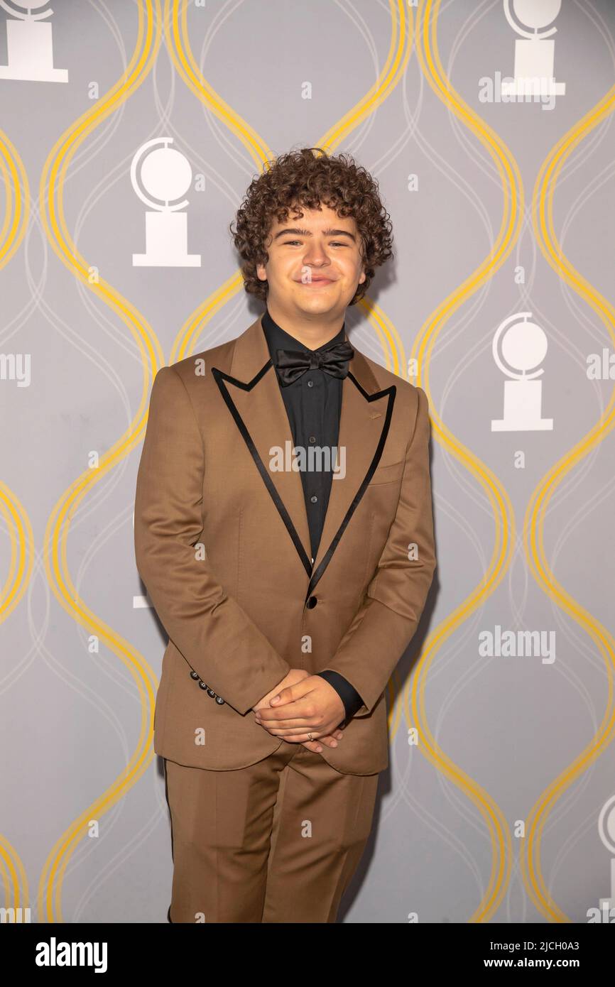 NEW YORK, NEW YORK - JUNE 12: Gaten Matarazzo attends the 75th Annual