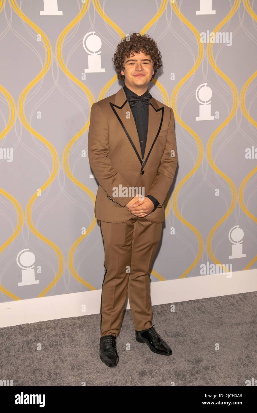 NEW YORK, NEW YORK - JUNE 12: Gaten Matarazzo attends the 75th Annual