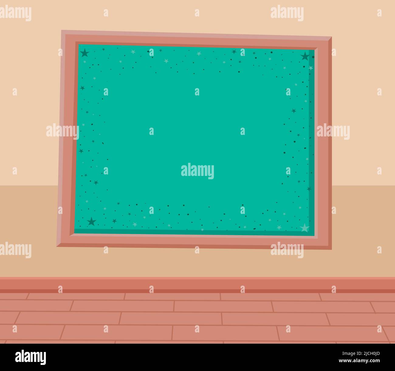 classroom with chalkboard Stock Vector Image & Art Alamy