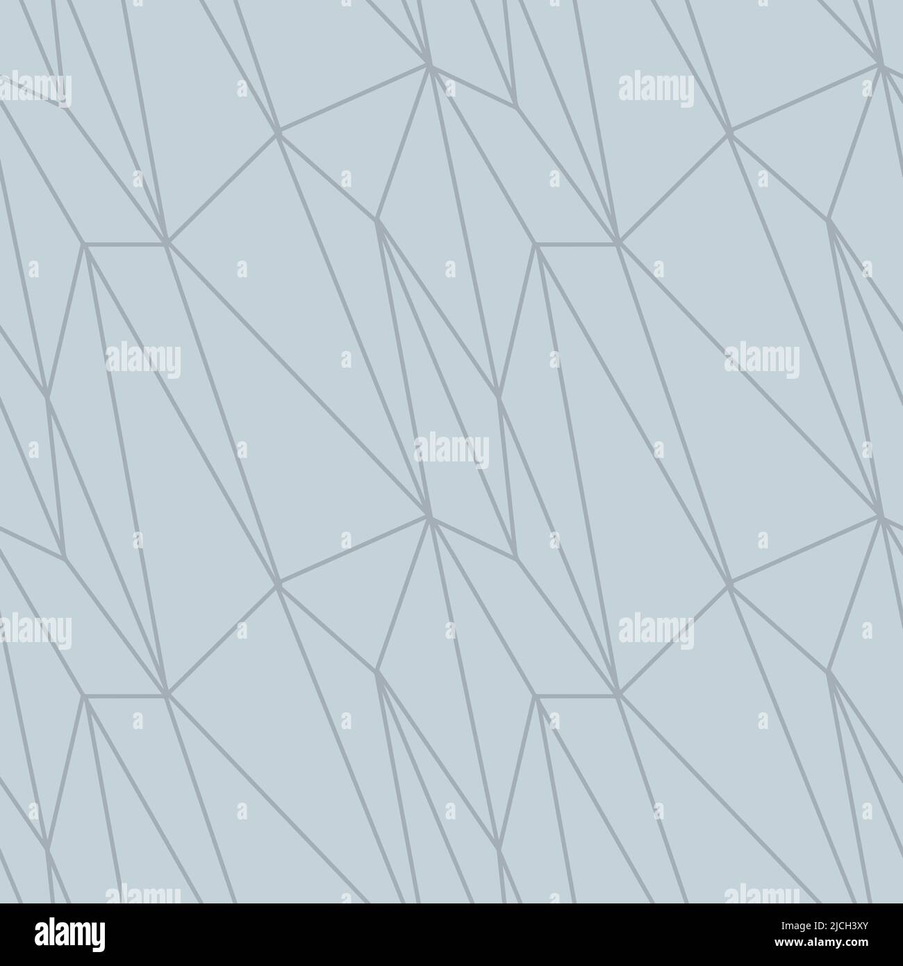 modern mosaic seamless pattern with pastel color abstract triangles and thin lines. Stock Vector