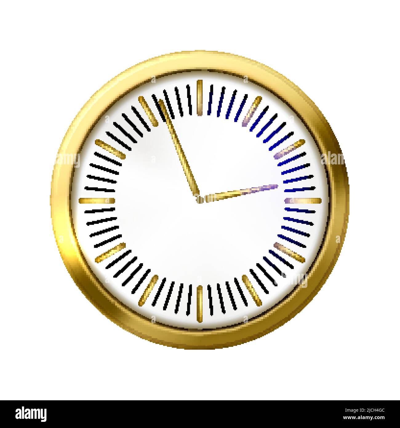 clock hour watch 3d realistic vector Stock Vector Image & Art - Alamy