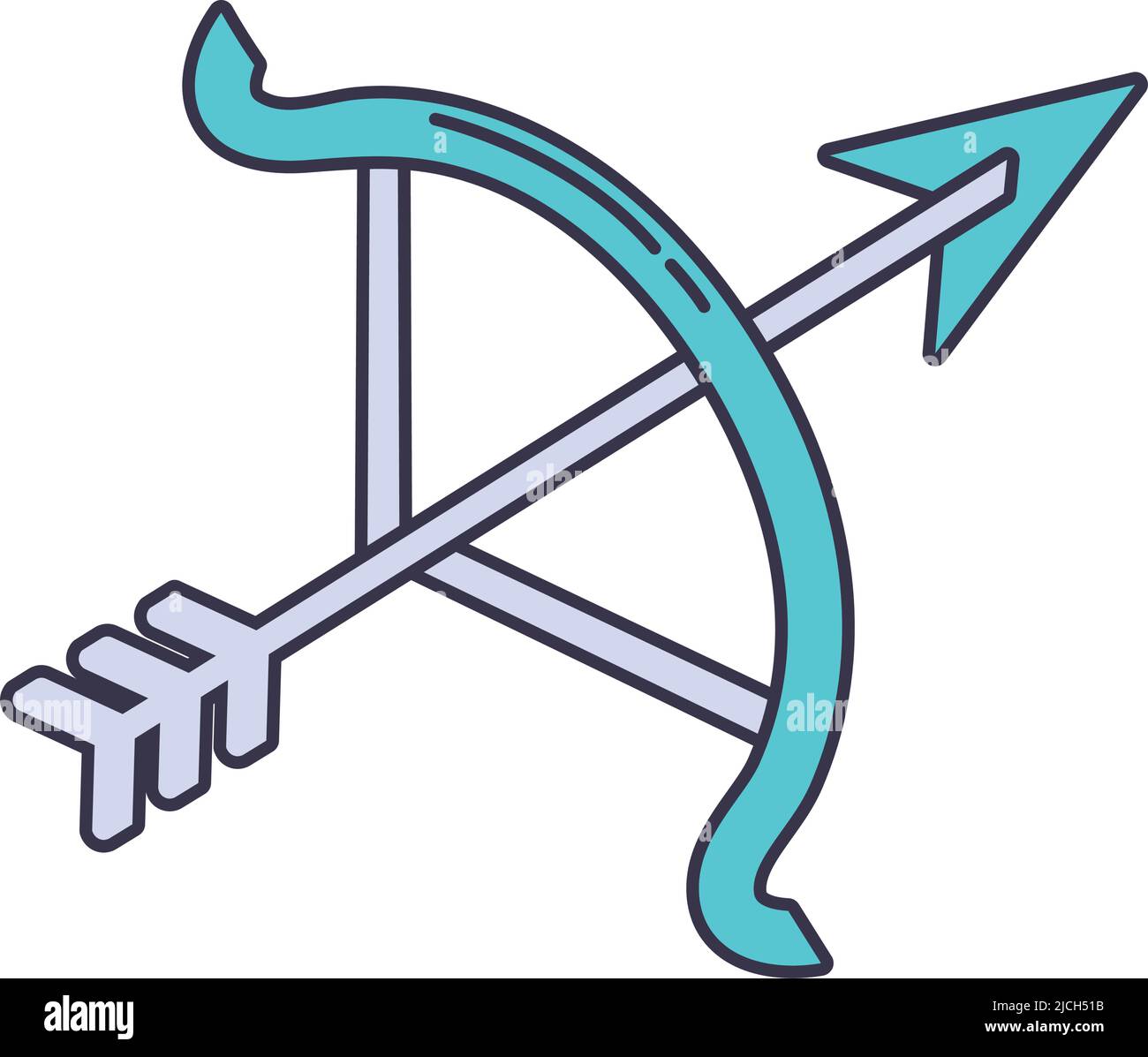 bow and arrow Stock Vector Image & Art - Alamy