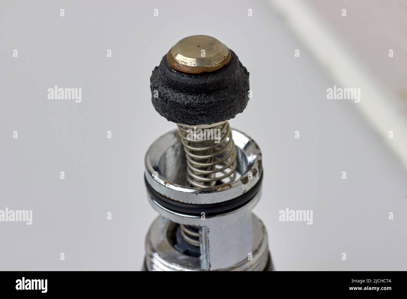 Repair of the plumbing switch of the shower valve. Demonstration of a ...