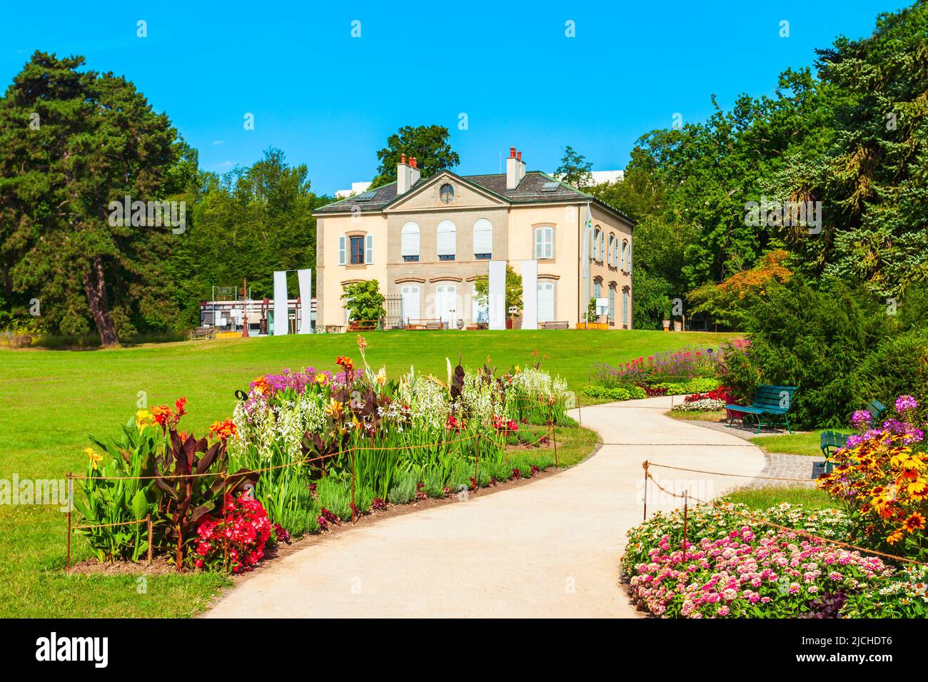 Conservatory and Botanical Garden of the city of Geneva is a museum and