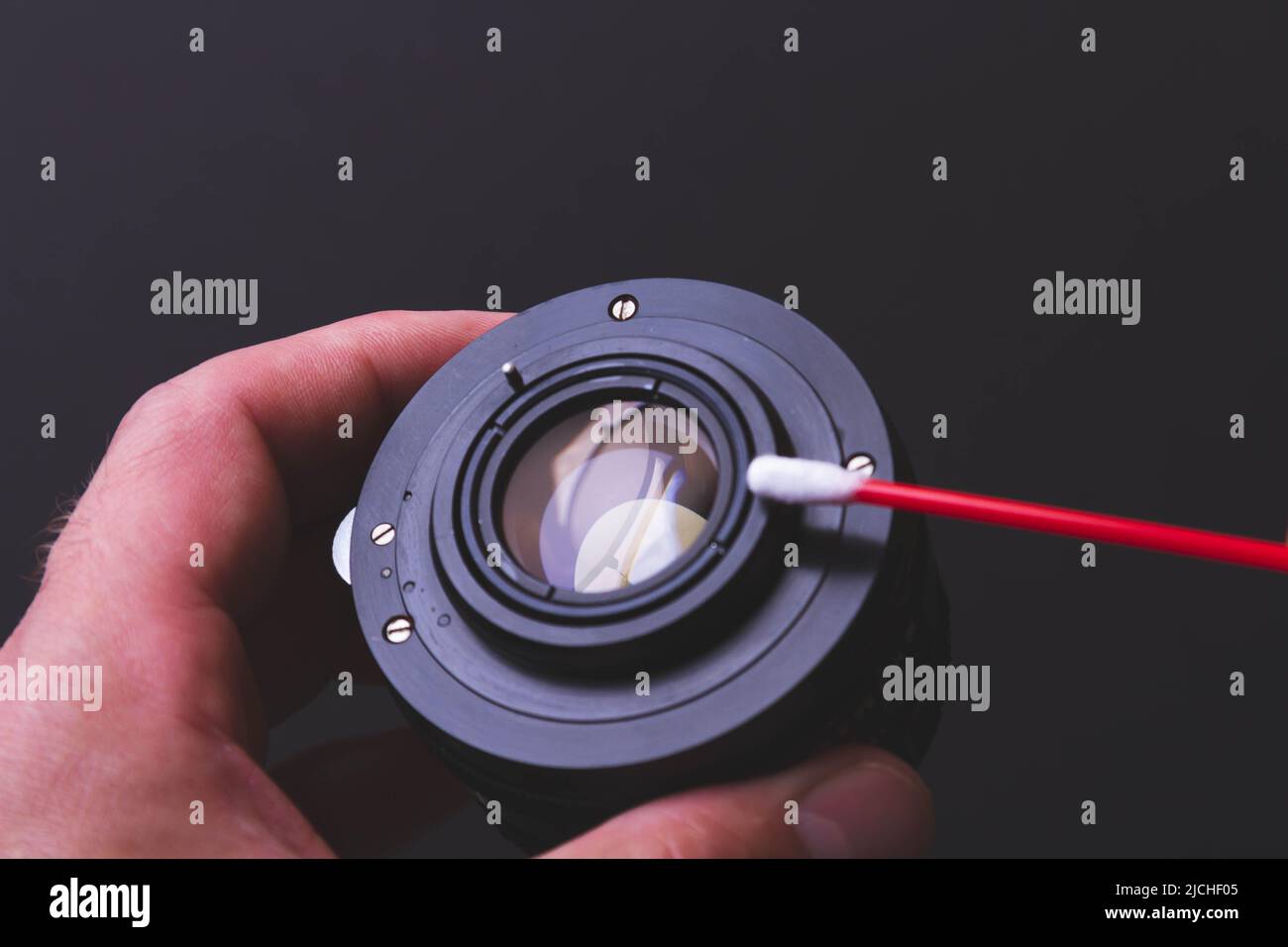 Cleaning of photographic equipment. Camera repair. Removing dust from