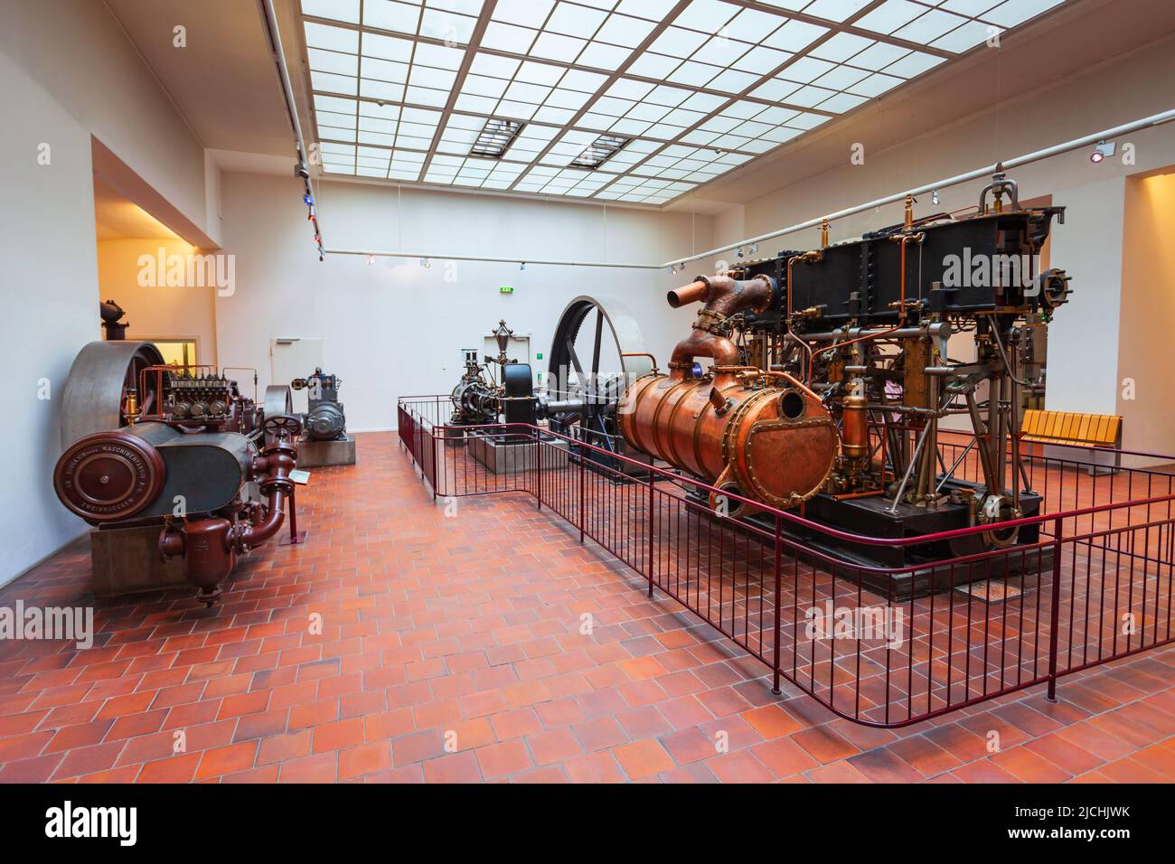 Munich, Germany - July 07, 2021: Deutsches Museum or German Museum of Masterpieces of Science and Technology in Munich, Germany Stock Photo