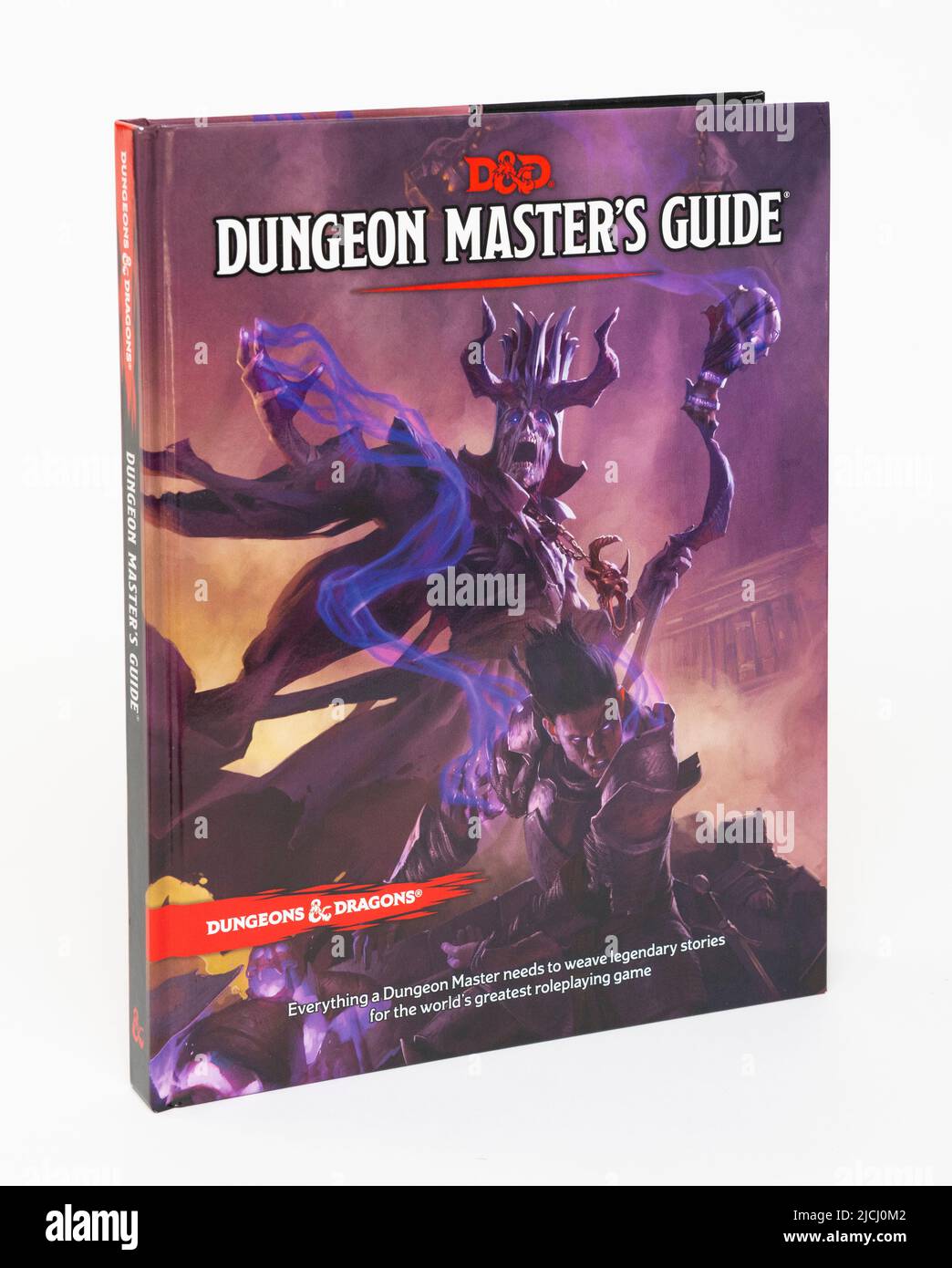 The Dungeons and Dragons Dungeon Master's Guide. Stock Photo