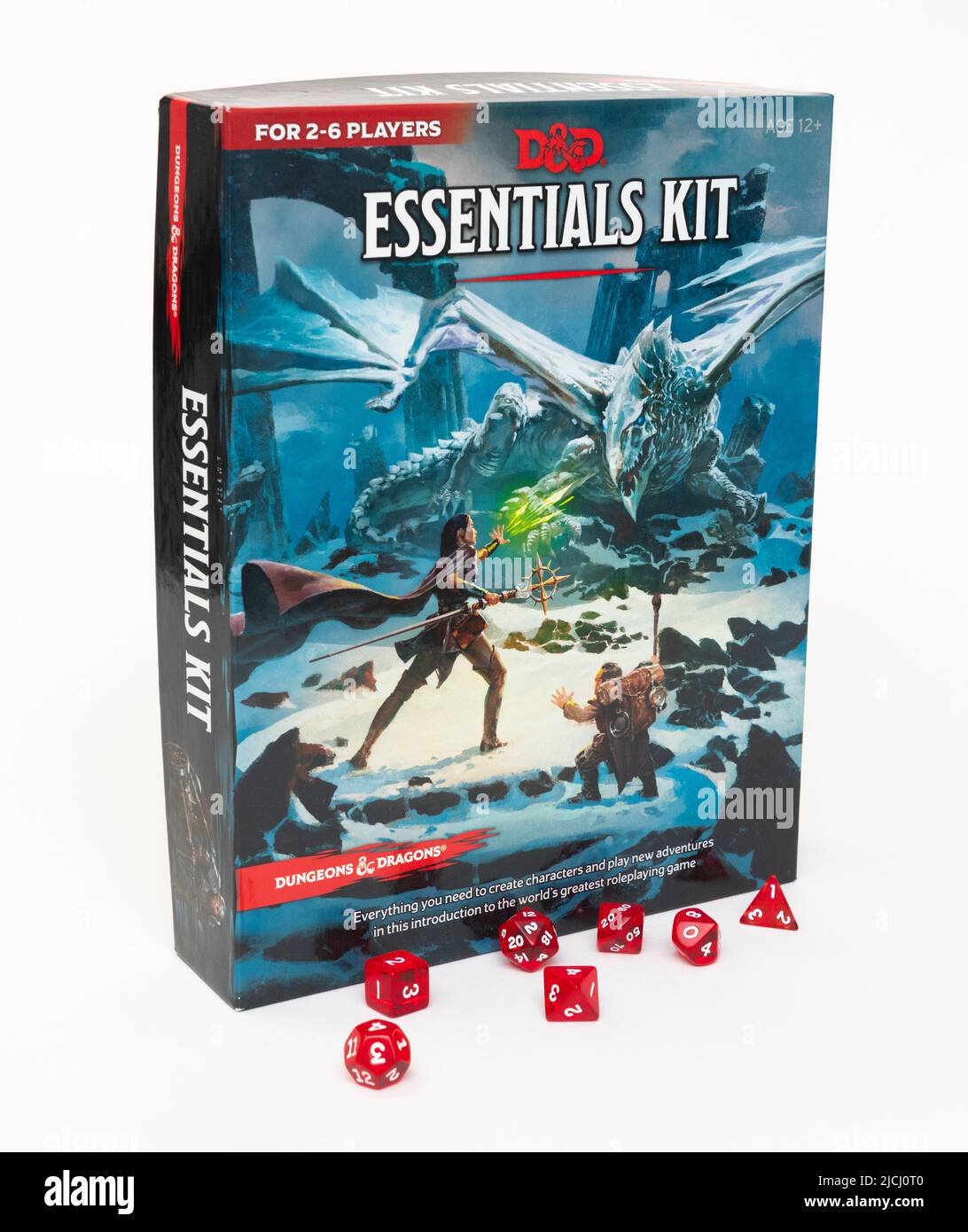 The Essentials Kit for Dungeons and Dragons. Stock Photo