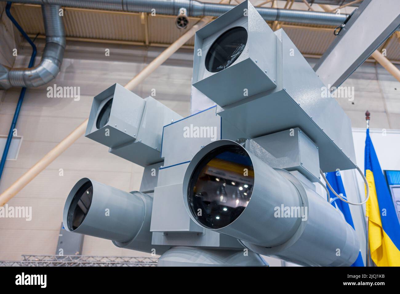 Long Range Optical Electronic Surveillance System Stock Photo Alamy