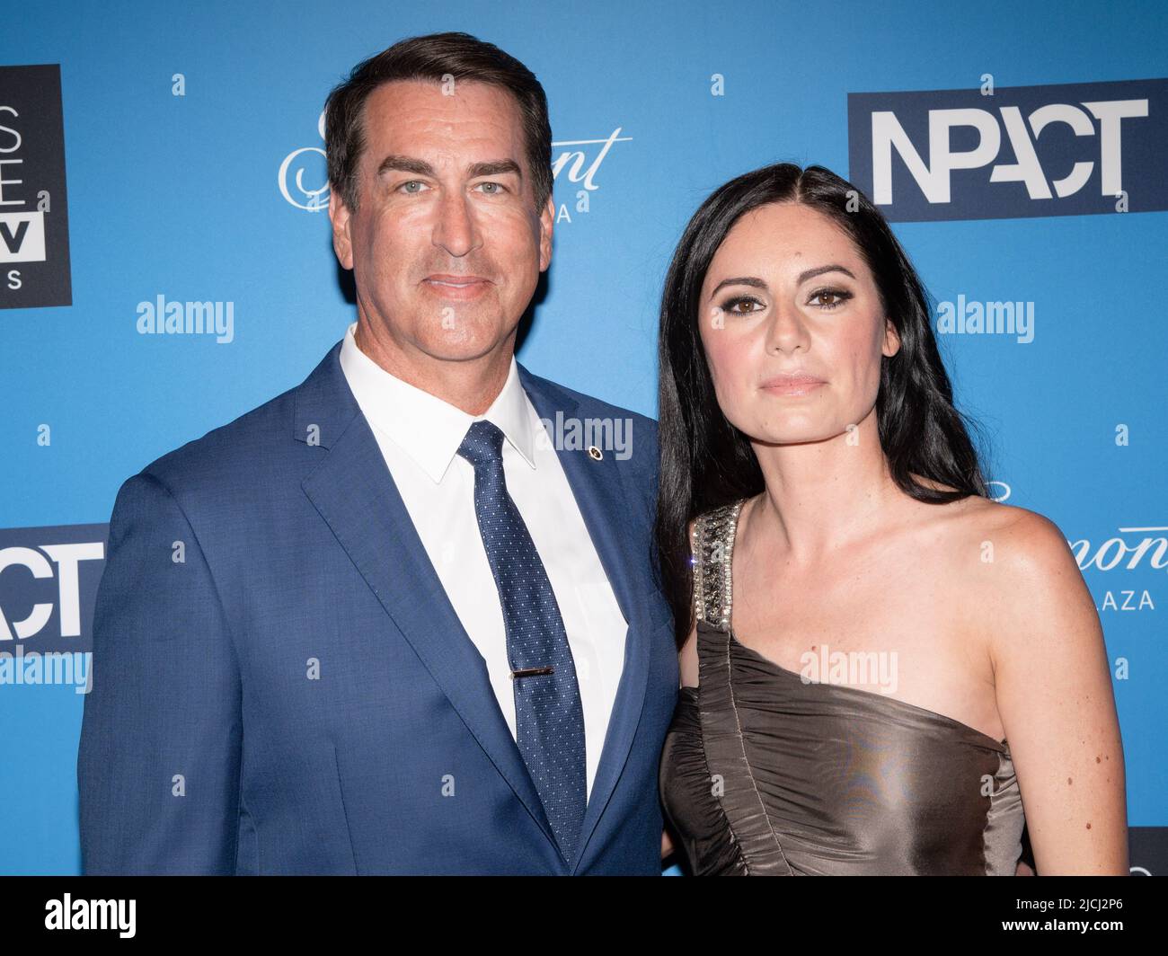June 12, 2022, Century City, California, USA: Rob Riggle and Kasia Kay ...