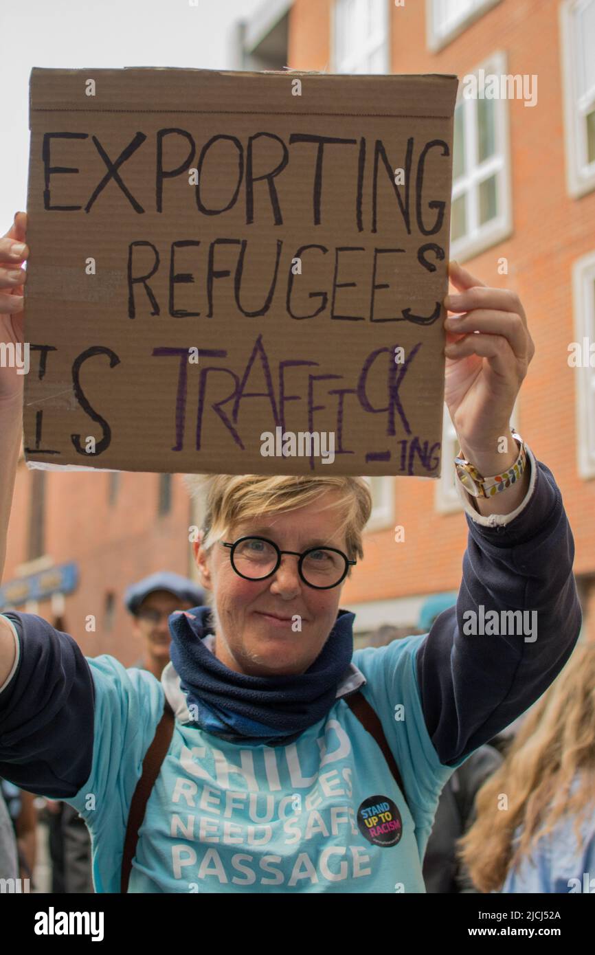 Stop Rwanda Stop rwanda offshore detention hi-res stock photography and images - Alamy