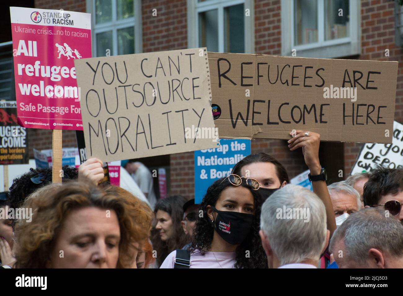 Stop Rwanda Stop rwanda offshore detention hi-res stock photography and images - Alamy