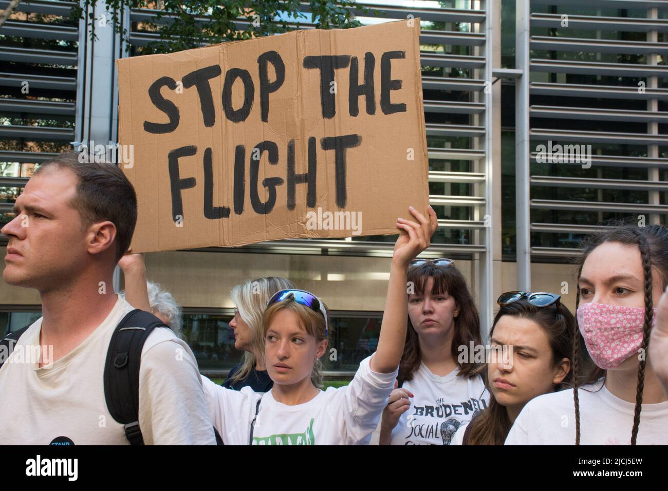 Stop Rwanda Stop rwanda offshore detention hi-res stock photography and images - Alamy