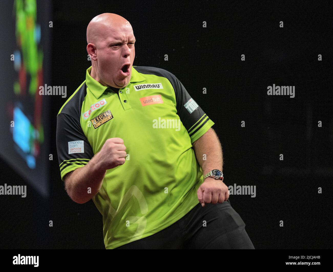 Berlin, Germany. 13th June, 2022. Darts Cazoo Premier League, Cullen