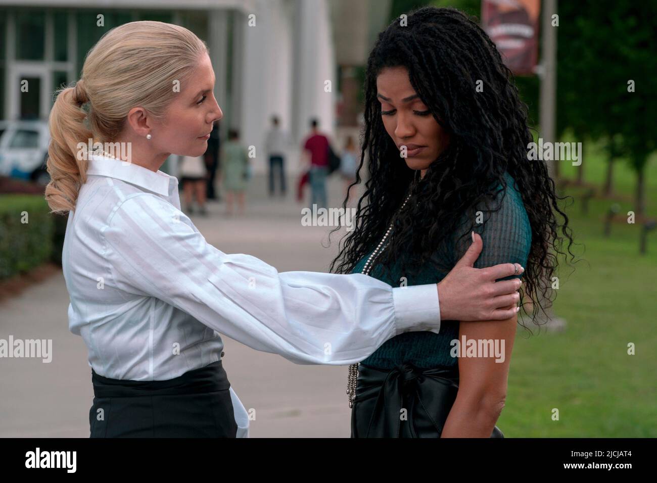 FIRST KILL, from left Elizabeth Mitchell, Aubin Wise, (Season 1, ep