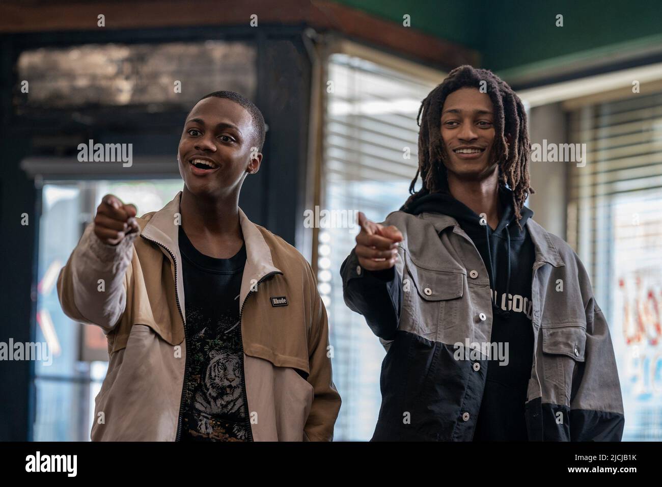 POWER BOOK IV: FORCE, from left: Ahmed Ferguson, Lucien Cambric