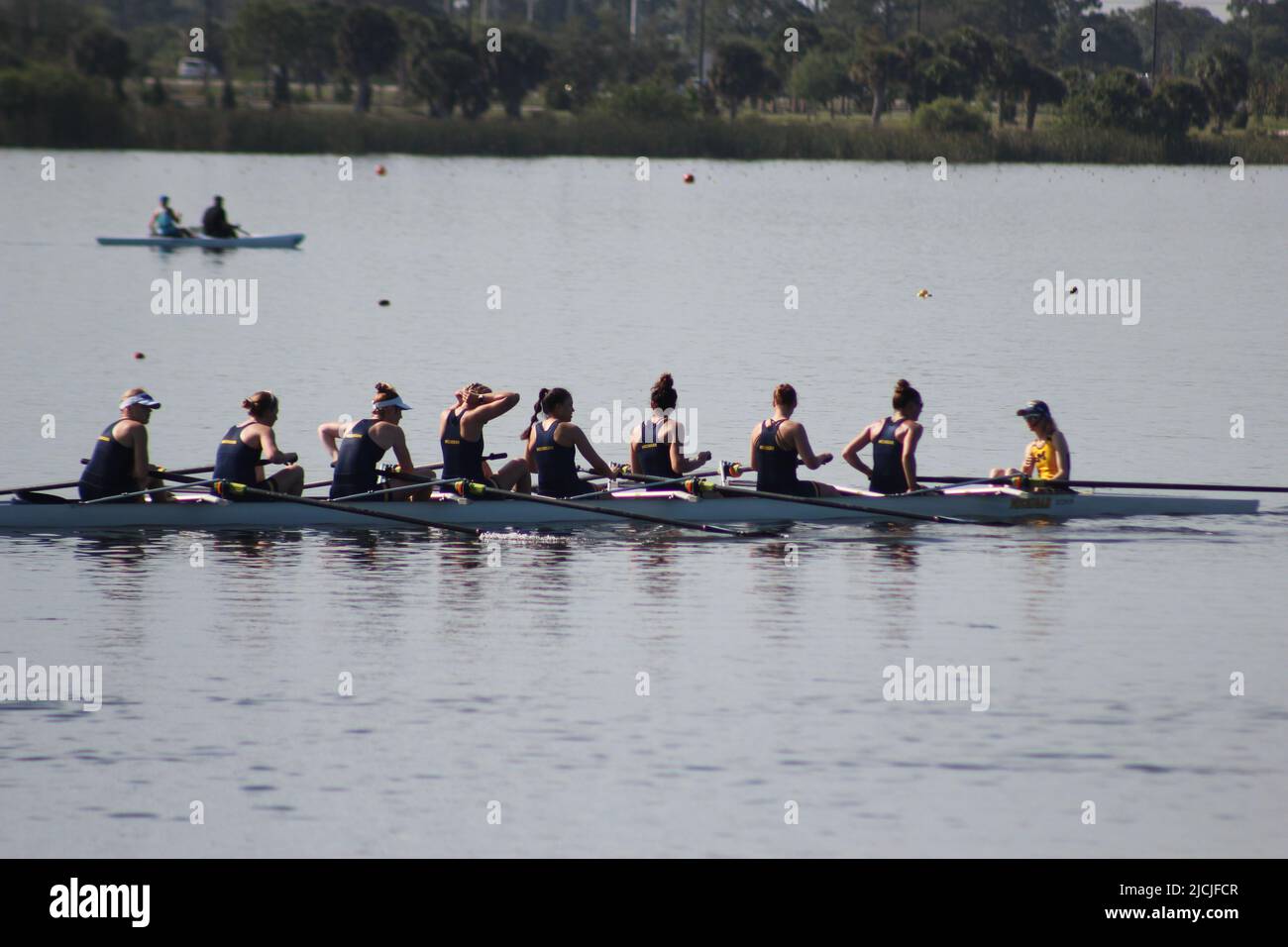 2022 University of Michigan womens team at big ten invitational regatta competition Sarasota