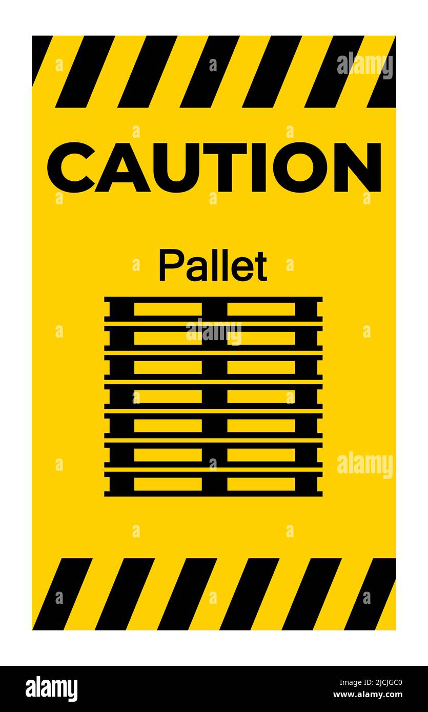 Caution PPE Icon.Stack Correctly Symbol Sign Isolate On White Background Stock Vector
