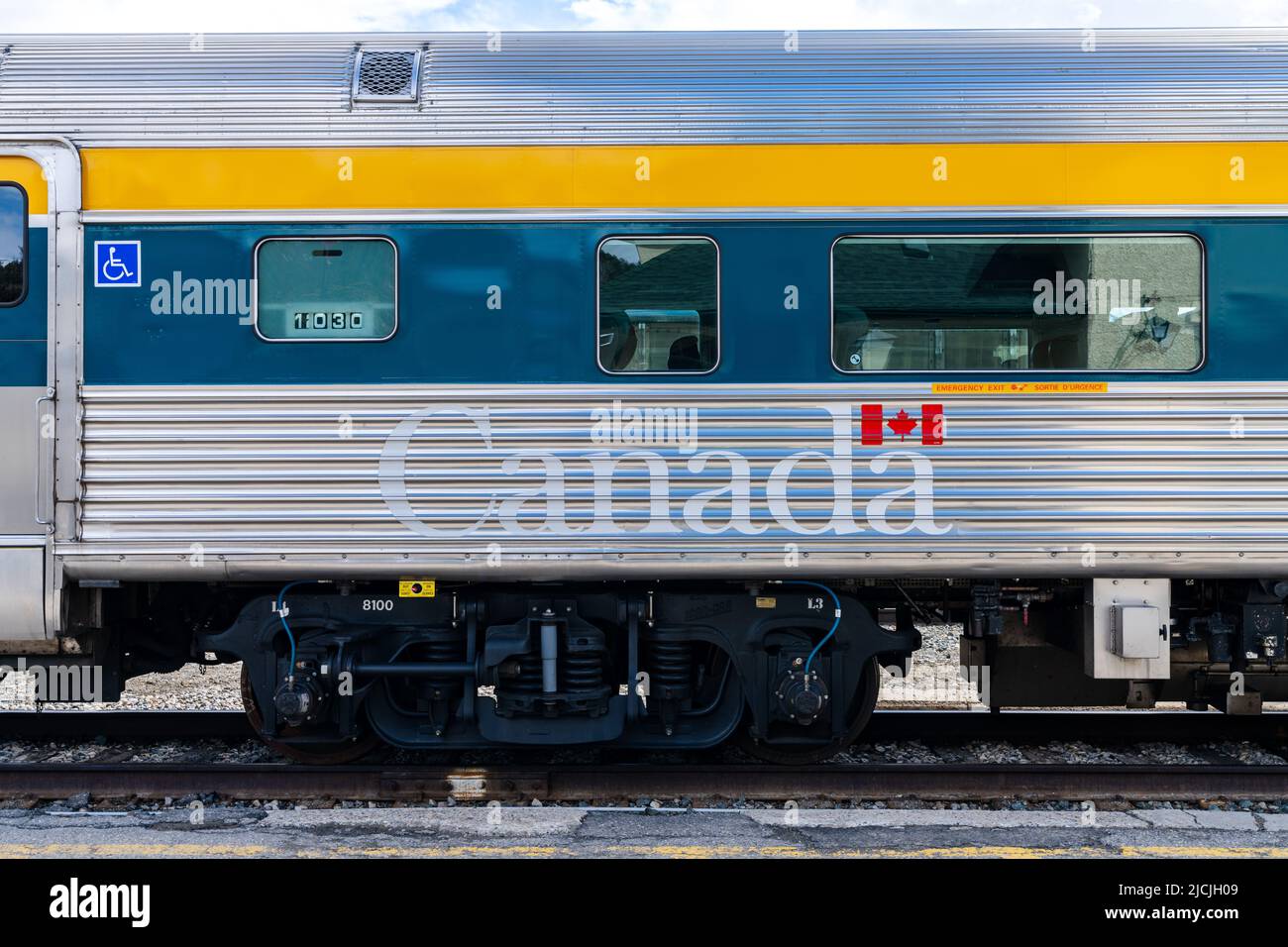 Banff train station hi-res stock photography and images - Alamy
