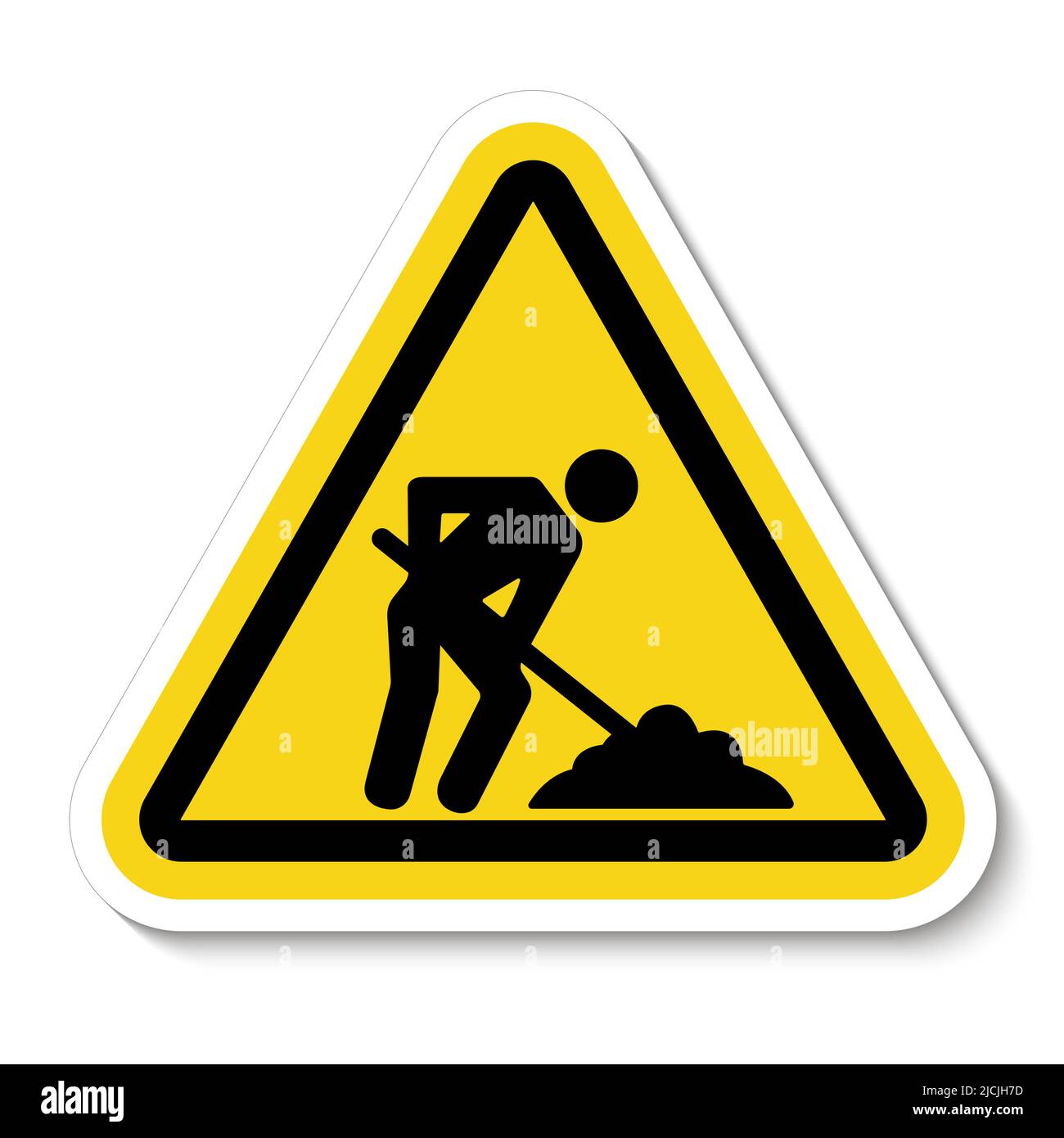 Under Construction Symbol Sign Isolate On White Background,Vector Illustration Stock Vector