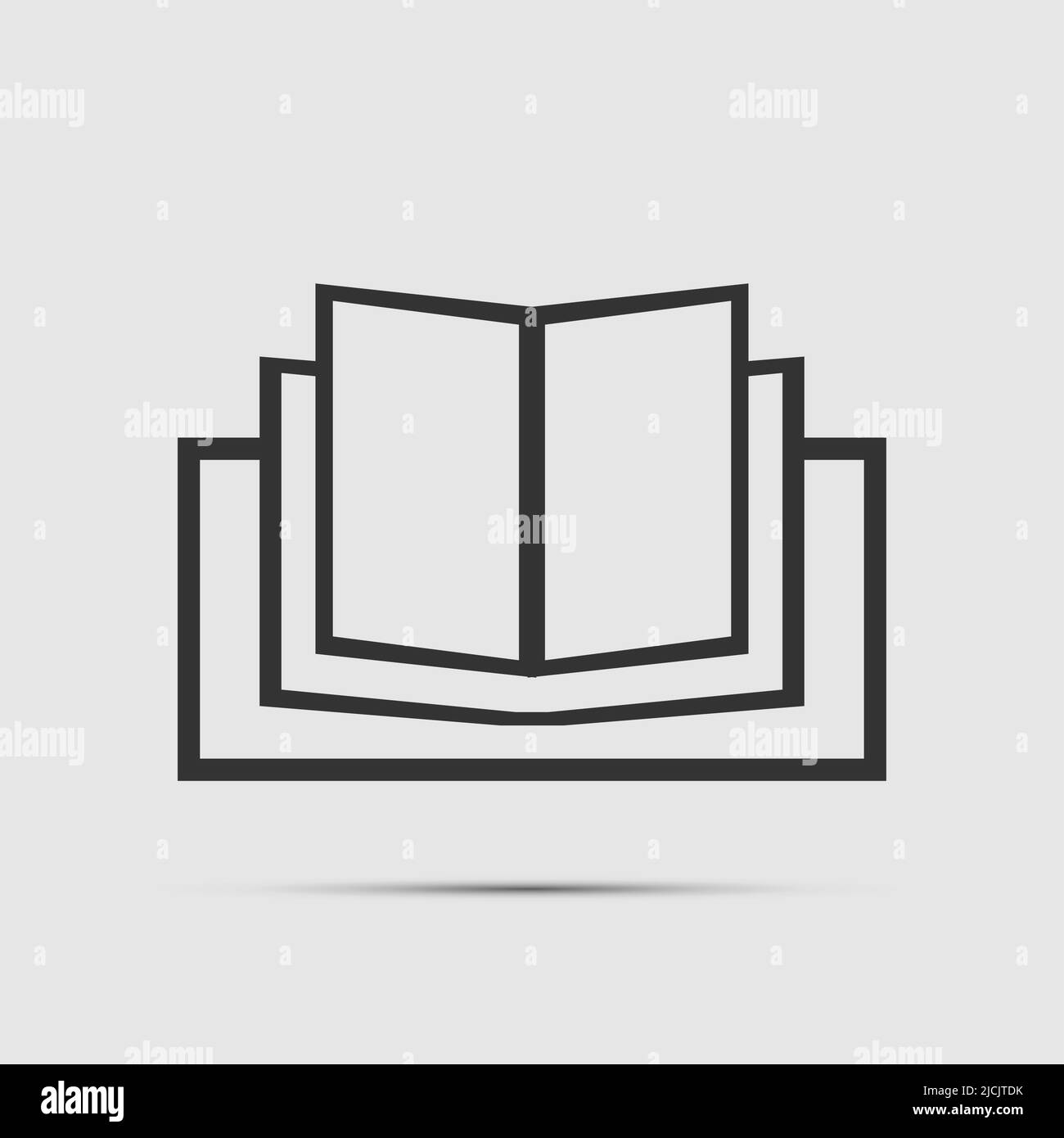 book icon Stock Vector