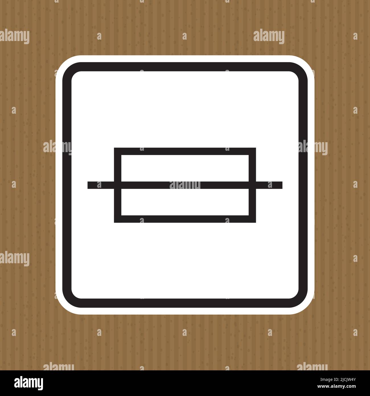 Fuse Symbol Sign, Vector Illustration, Isolate On White Background Label. EPS10 Stock Vector